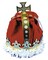Royal King&#x27;s Crown (Pack of 12)